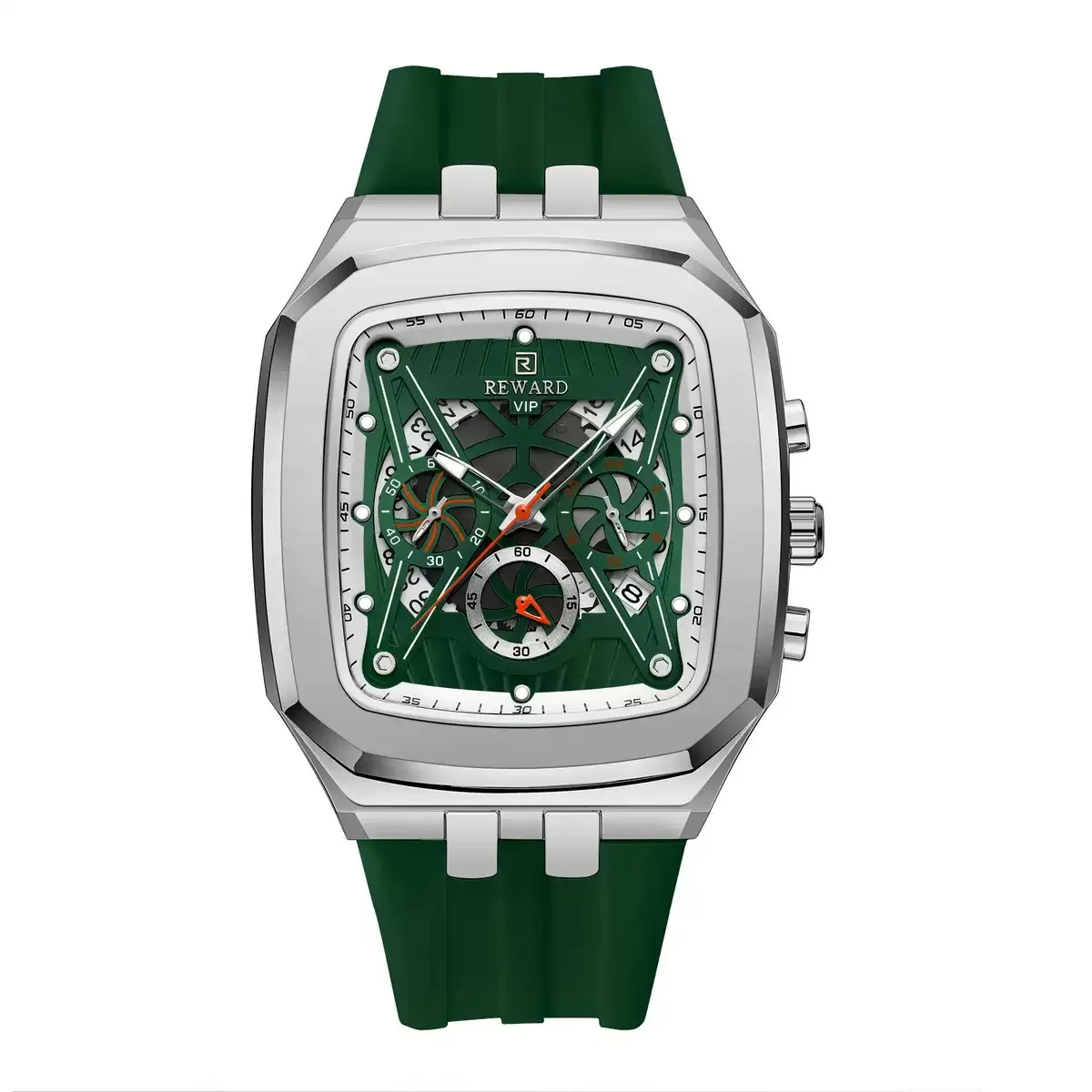 Fashionable Best-Selling Men's Quartz Watch in Barrel Shape Stylish Timepiece for Gentlemen