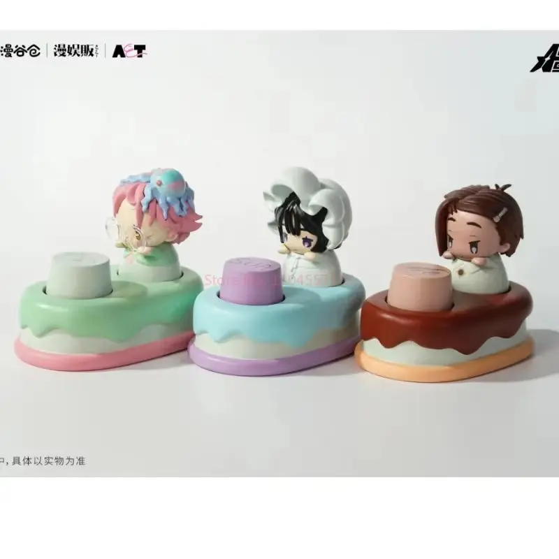 Keycaps versão q anime alienígena palco ponta do dedo figura luka até ivan mizi hyuna bonito ponto cego caixa presentes de aniversário