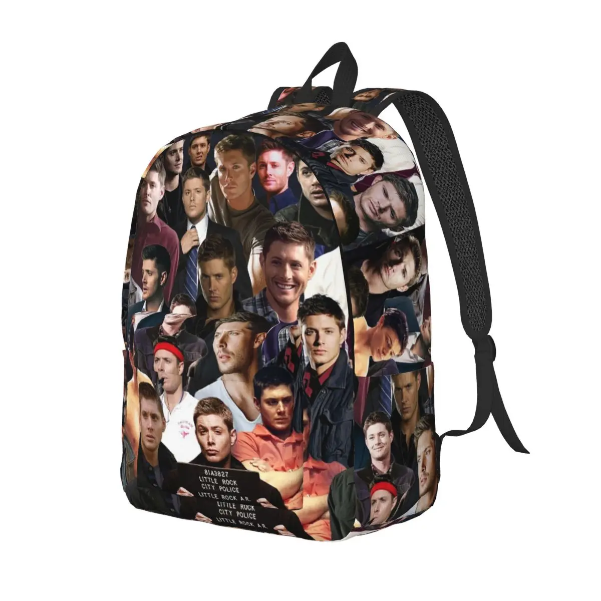 

Dean Winchester Collage Backpack Daypack Large Capacity Kids BookBag School Bag Shoulder Bags for Boys Girls