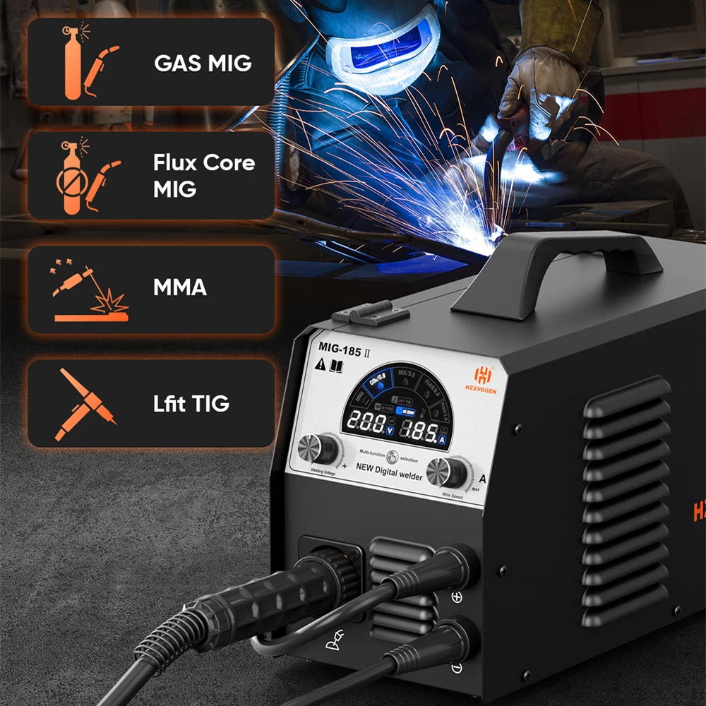 Hzxvogen Mig185 Multi-Process - đánh giá và giá Tig Welder Machine