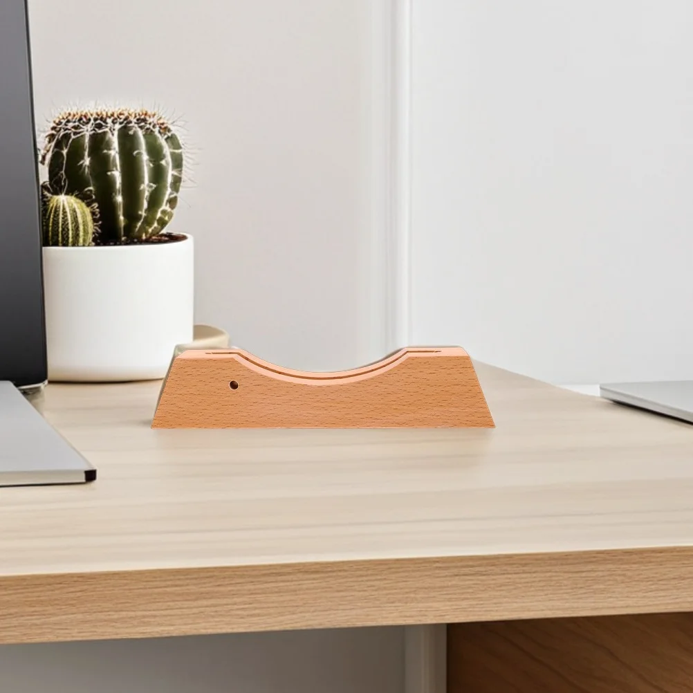 

2Pcs Wooden Sand Painting Base Stand DIY Moving Sand Art Display Holder Stable Quicksand Landscape Art Desk Stand for Home