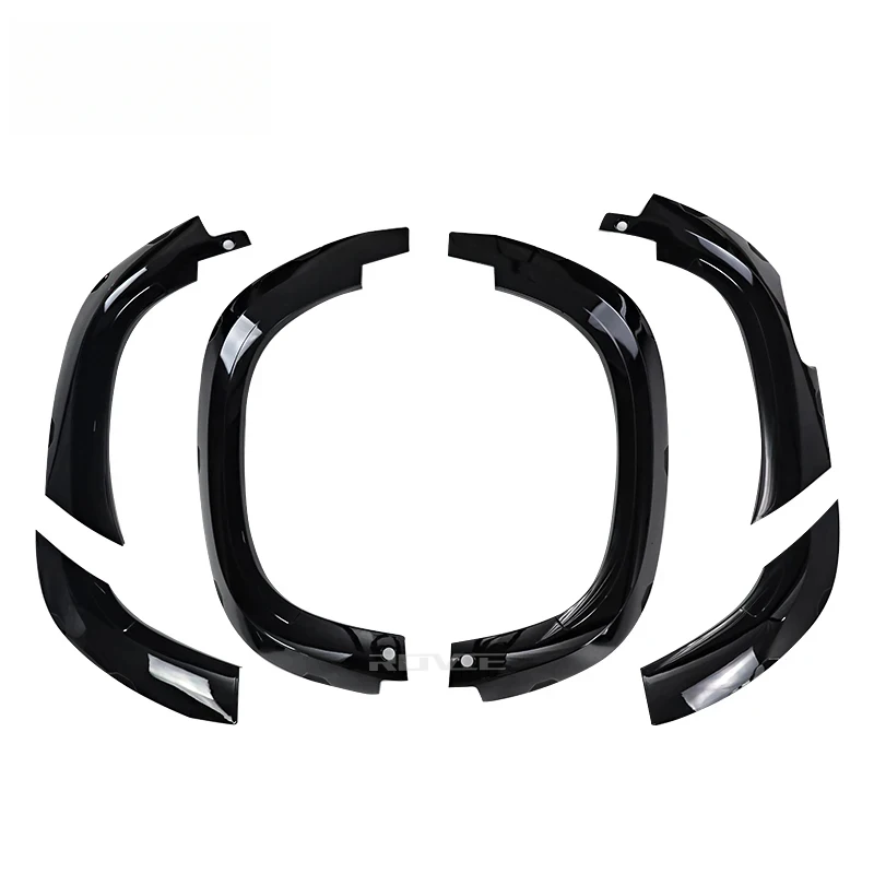 

Gloss Black Wheel Arches Wheel Eyebrow Fender Flares 2020-2024