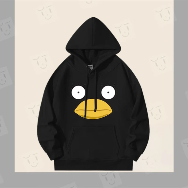 Q-version kawaii تصميم لطيف ديزني دونالد داك المرأة الحد من العمر عارضة تنوعا القطن الخالص مقنعين أعلى #3