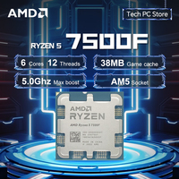 AMD Ryzen 5 7500F 3.7GHz L3=32M Processor 6-Core 12-Thread 65W R5 7500F Socket AM5 5NM DDR5 NEW but No Fan
