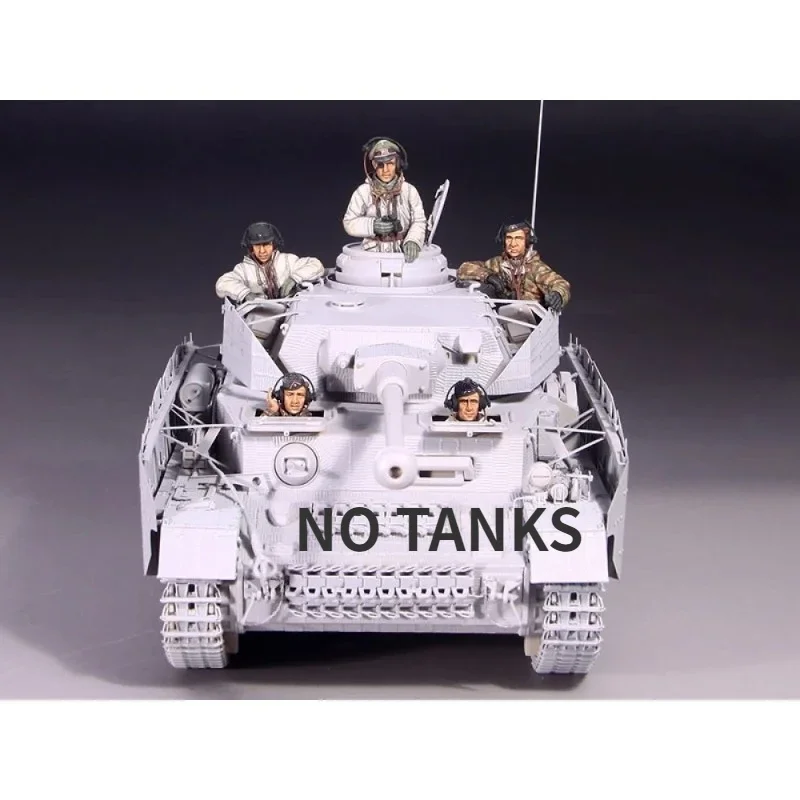 1/35 Die Cast Resin Soldier Figure Model  Historical Military Tank Crew Set #Winter Clothes (5 Figures) Unpainted Free Shipping