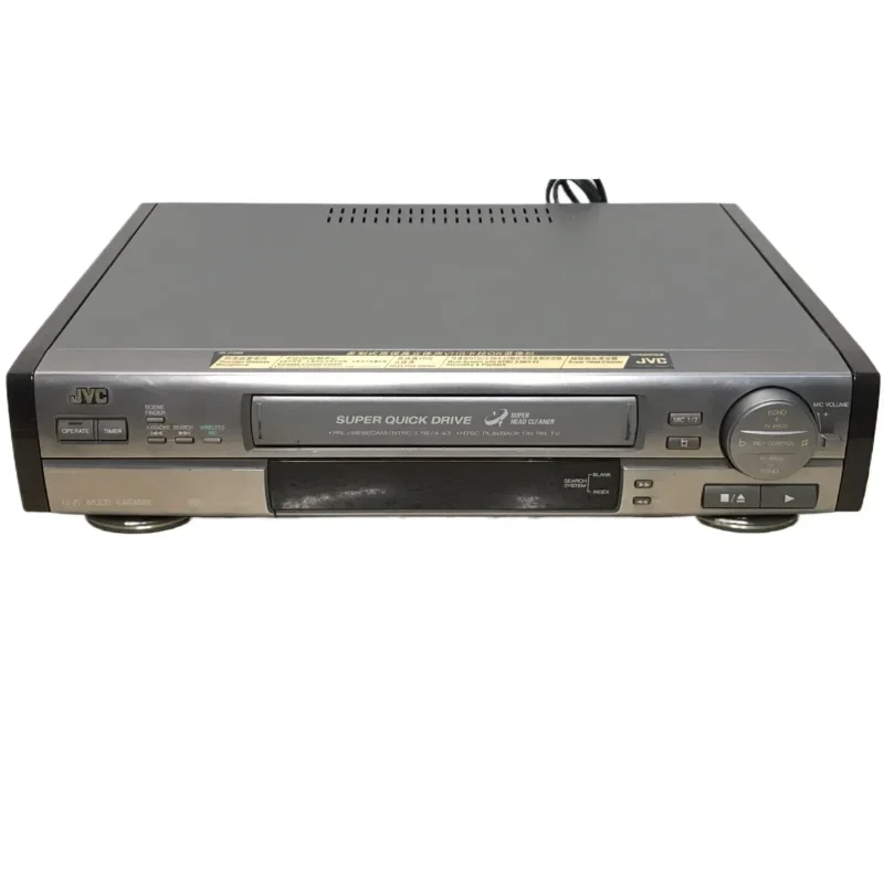

Suitable for JVC Six Head Video Recorder HI-FI High Fidelity Image PAL/NTSC Multi Standard Stereo VHS--Used