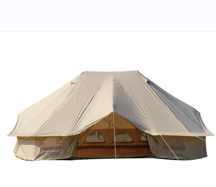 

Dream House Large waterproof cotton Canvas Emperor bell tent for 10-12 people