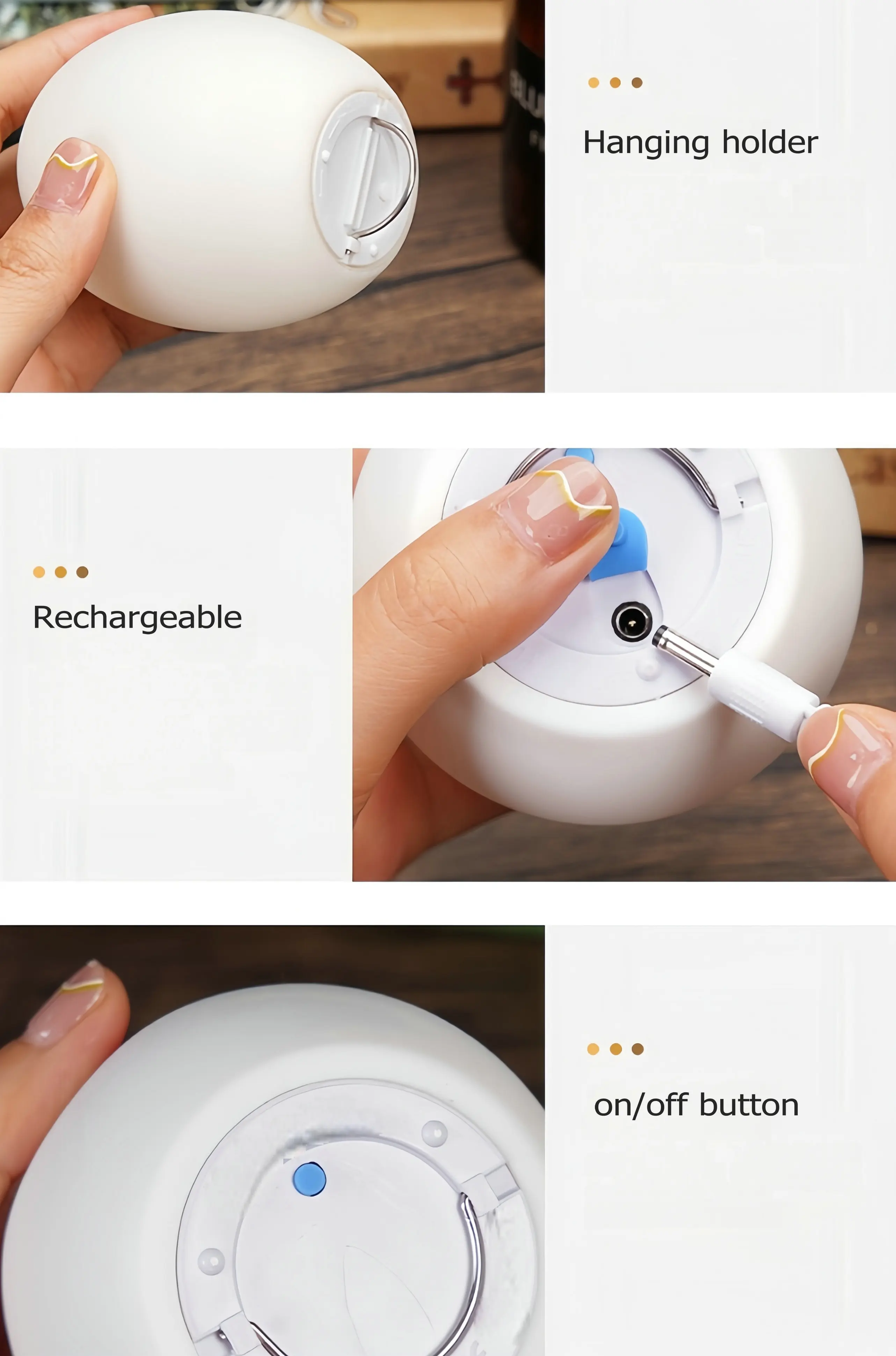 Baby Night Light Rechargeable  - огляд і ціна Baby Nursery Colors