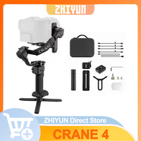ZHIYUN Crane 4 3-axis Handheld Gimbal Camera Stabilizer Bluetooth Controlled Portrait Shooting  for SONY Nikon Canon DSLR Camera