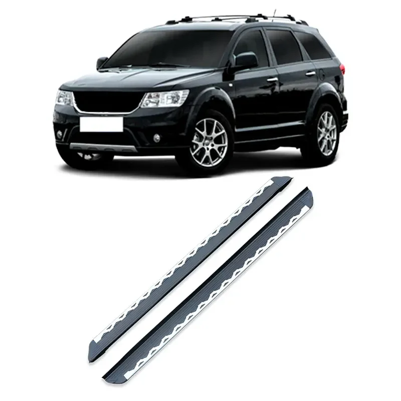 

Factory Customized Wholesale waterproof slip resistant aluminum car running board fixed side step for DODGE Journey 2009