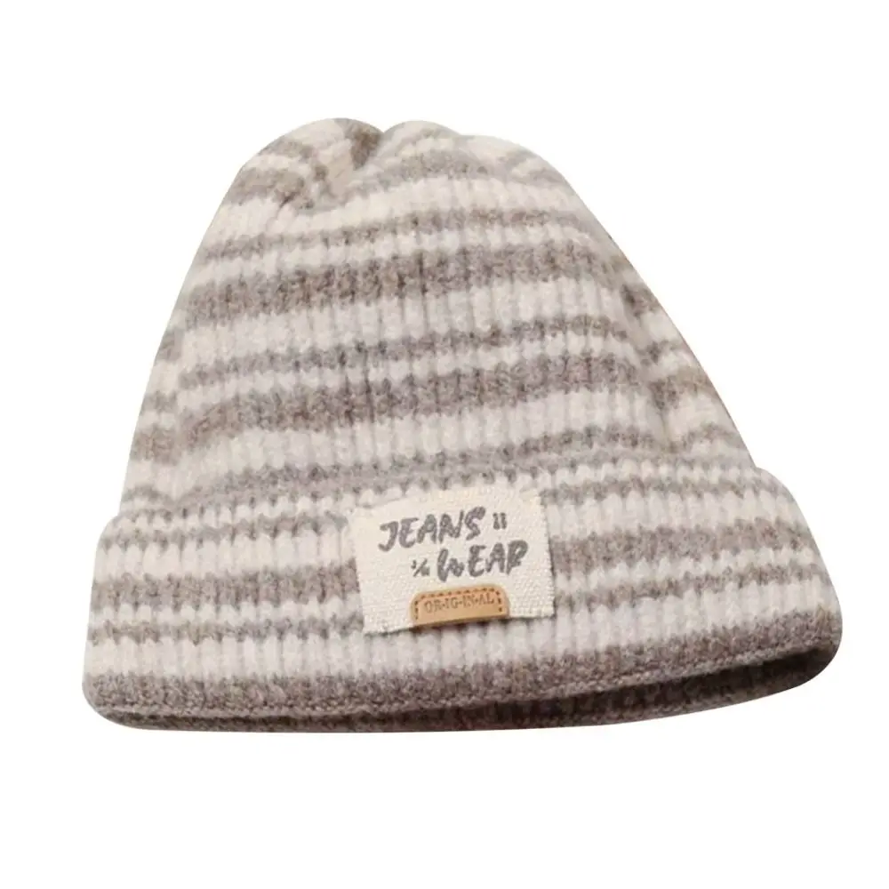 Fashion Warm Winter Hat Ear Protection Korean Style Knitted Cap Thickened Casual Beanie Hats Outdoor