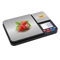 Dual Platform Hot Selling Color Option Stainless Digital Kitchen Scales  Multi-Function Baking Cooking Food Weighting Food Scale