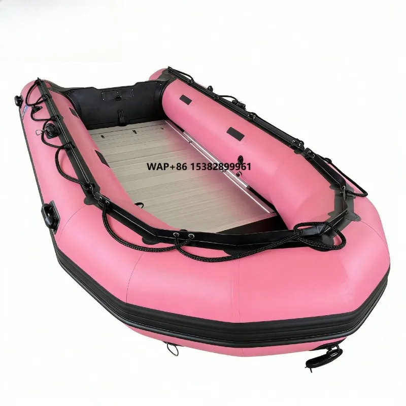 Hisea Wonderful China Weihai Custom Producer 4m 6 People Air Boat with Motor for Sale