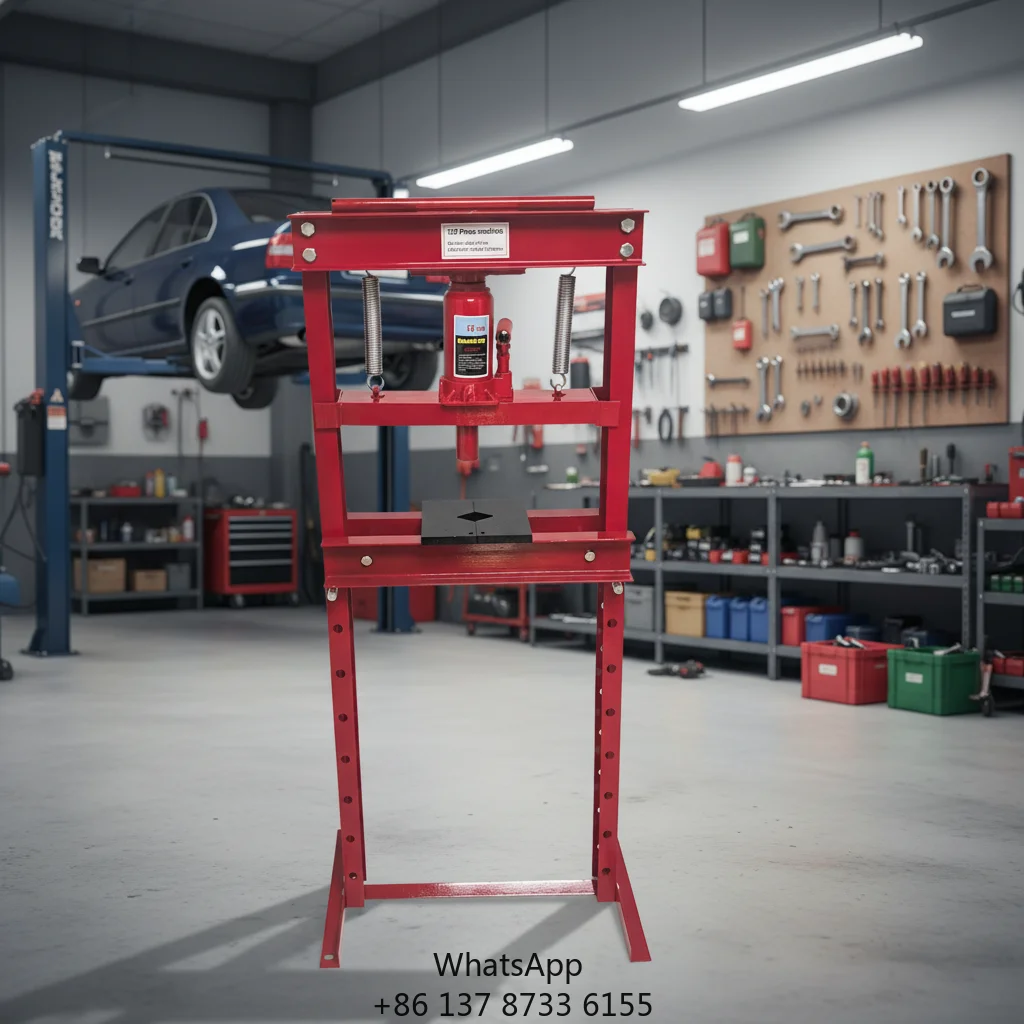 Heavy Duty 20Ton 32Ton H-Frame Garage Floor Workshop 20 Ton Air Hydraulic Bench Shop Press