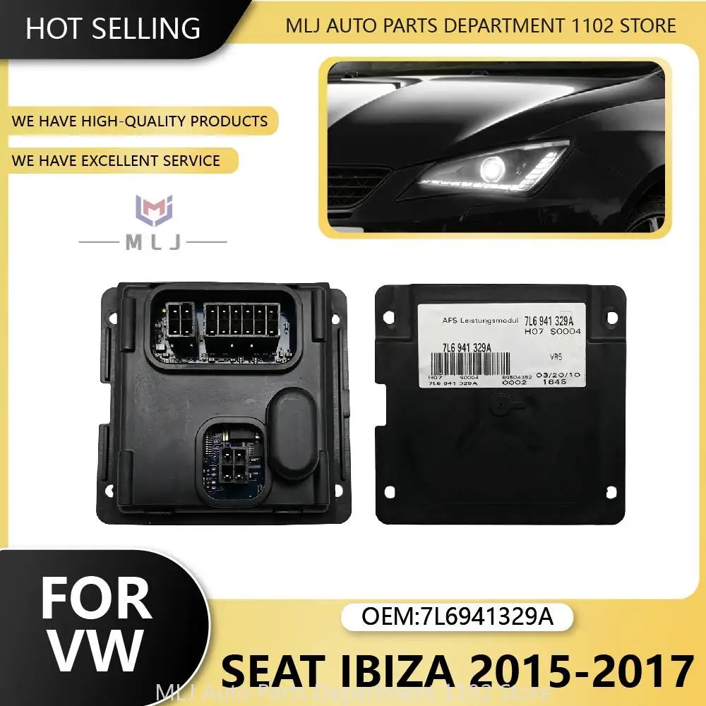 

7L6941329A For SEAT Ibiza 2015 2016 2017 Headlight Module HID AFS Controler Unit DRL Ballast Follower Modules Car Accessories