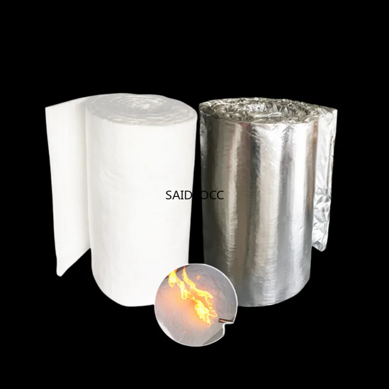 SAIDKOCC Refractory ceramic fiber insulation aluminum silicate blankets fireproof ceramic fiber blanket