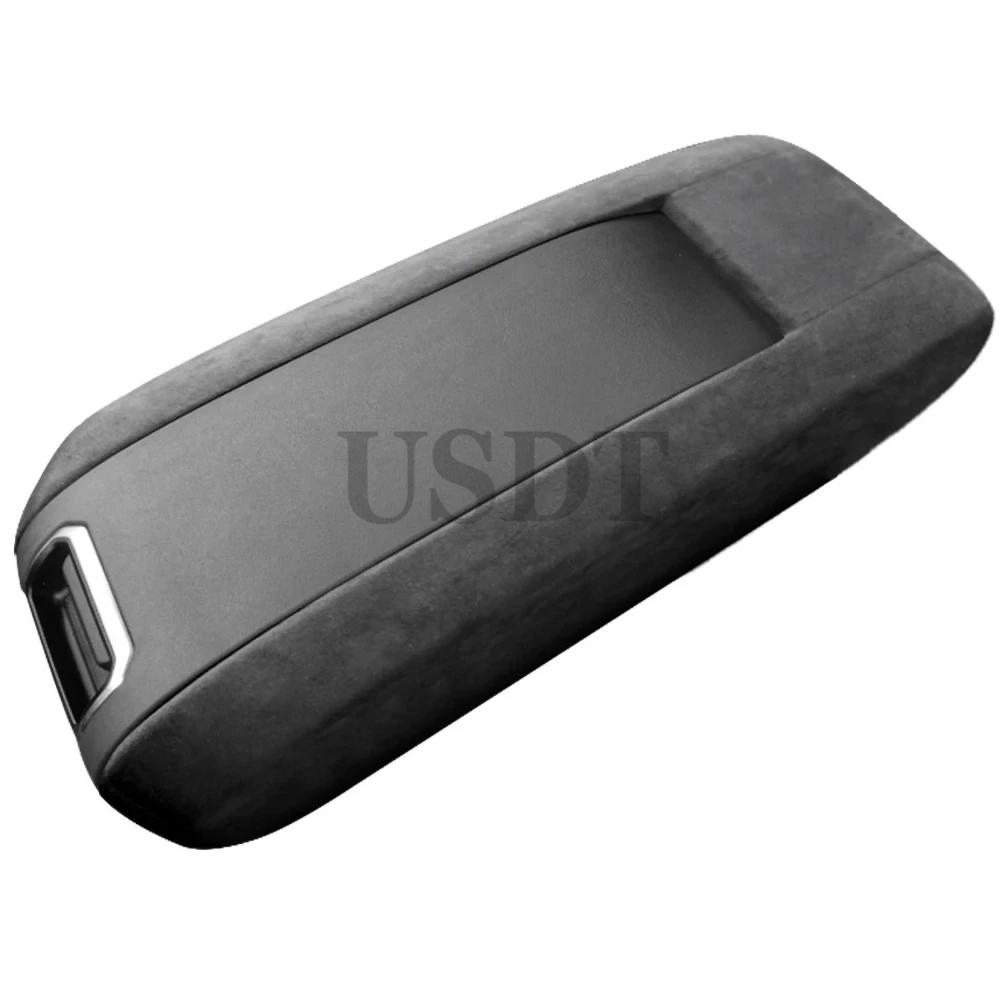 أفضل الجلد المدبوغ وحدة التحكم في السيارة والعتاد التحول المقبض غطاء لتويوتا RAV4 XA50 2020 2021 2022 2023 2024 2025 مسند الذراع غطاء الصندوق العلوي قذيفة #5