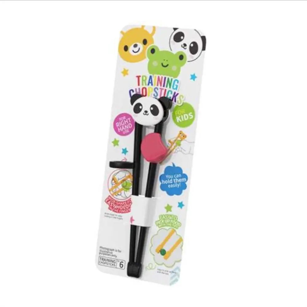 Practical Useful Bear Panda Animal Frog  Chopsticks Baby Practice Helper Tableware Eating Training Tools