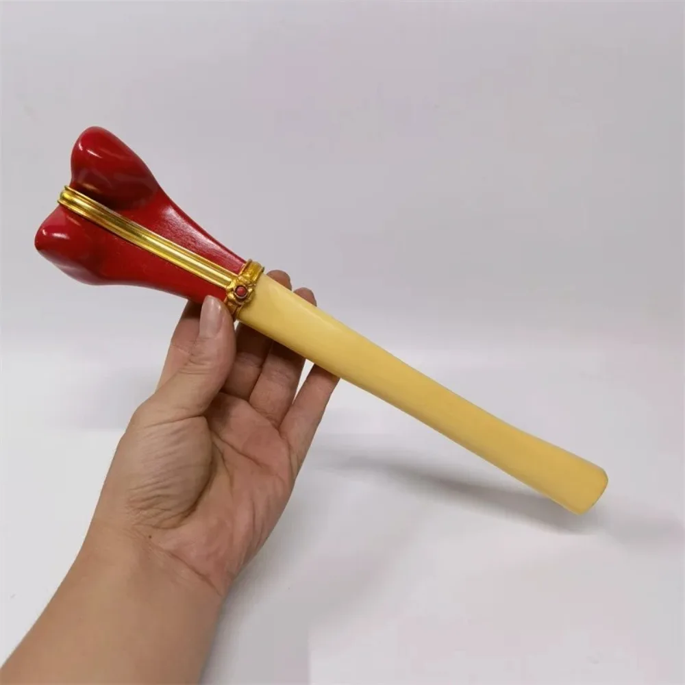 Hand‑Crafted Nepalese Tibetan Style Bone Flute Vintage Ornament Spiritual Collectible Decorative Flute Musical Instrument