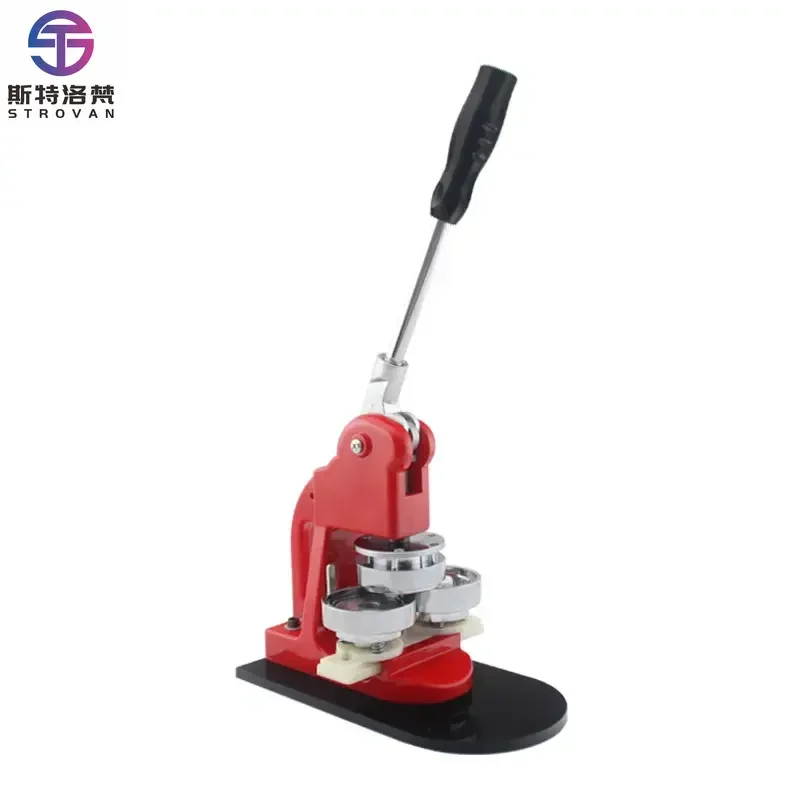 

58mm 75mm Plastic & Metal Button Pin School Round Badge Maker Machine Making Machine Without Mould