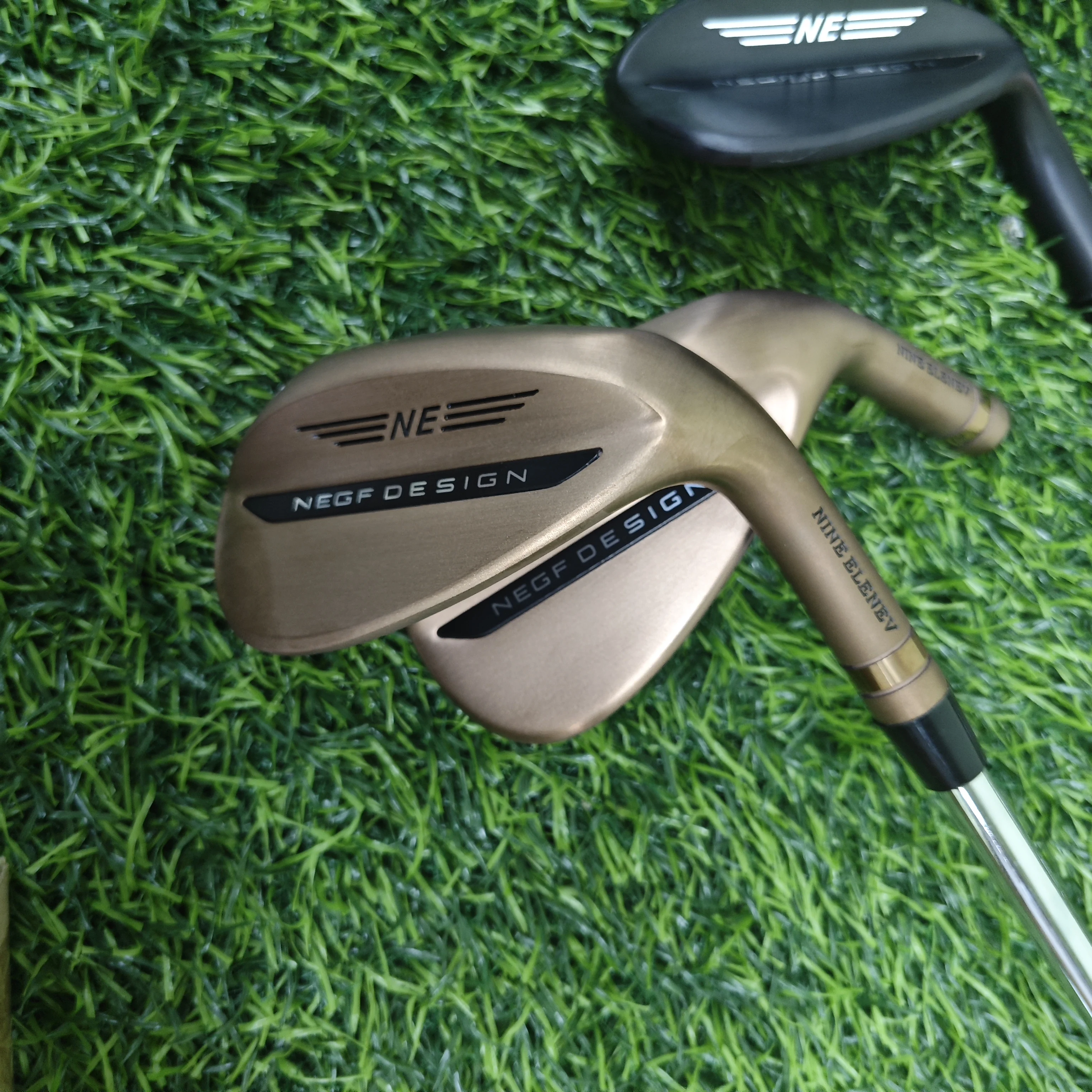 2026 Golf Wedges NE11 with Silver Steel Shaft and Grips, Black/Silver, Rose Gold /48.50.52.54.56.58.60 2026 Golf Clubs,