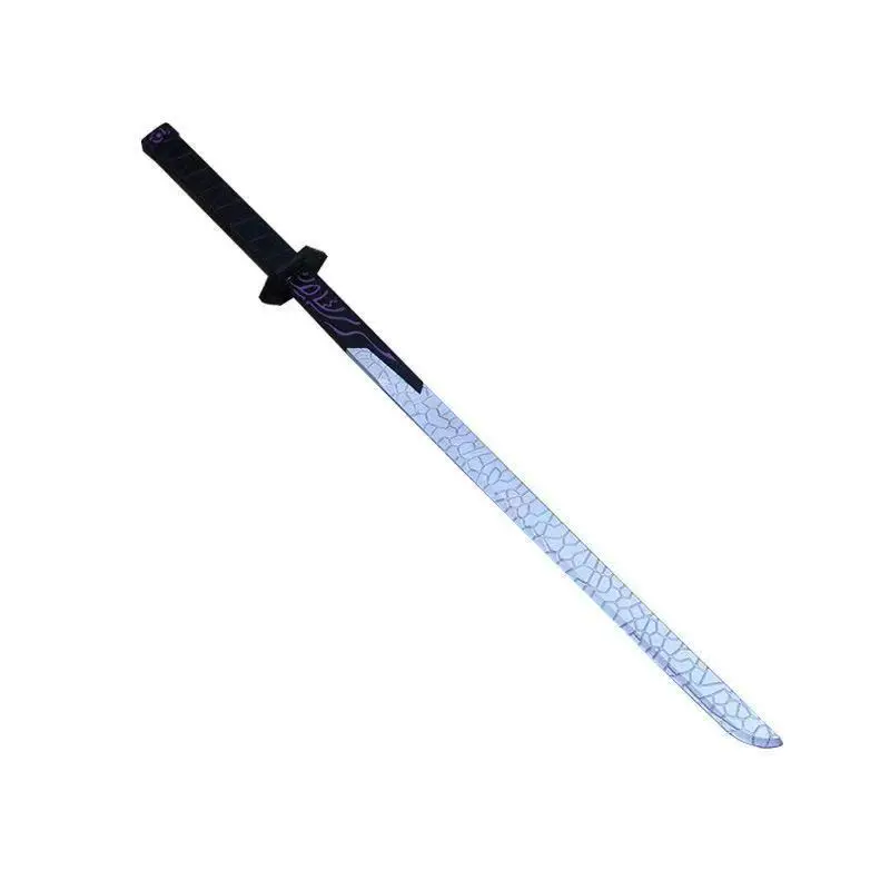 personalized kids toys:High fidelity PU samurai sword with sheath,Role-playing movie props fierce battle pranks toys funny gift