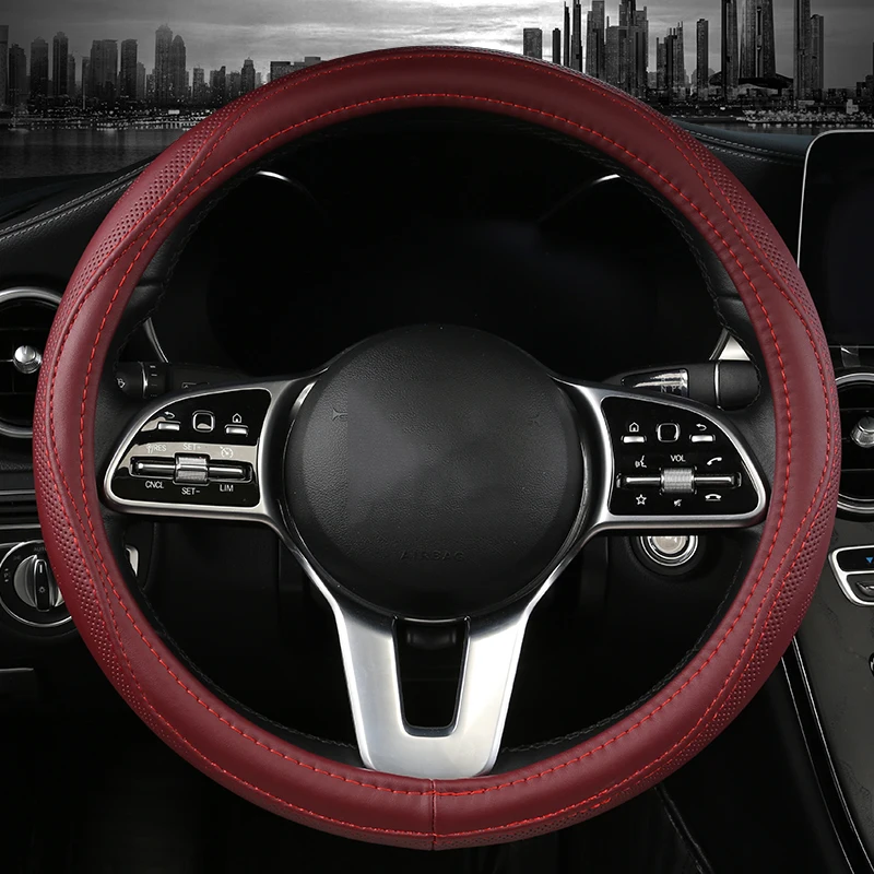 Car steering wheel cover for Haval All Models H3 H4 H6 H1 H2 H7 H8 H9 H5 M6 H2S H6 coupe JOLION F7 F7X auto styling accessorie