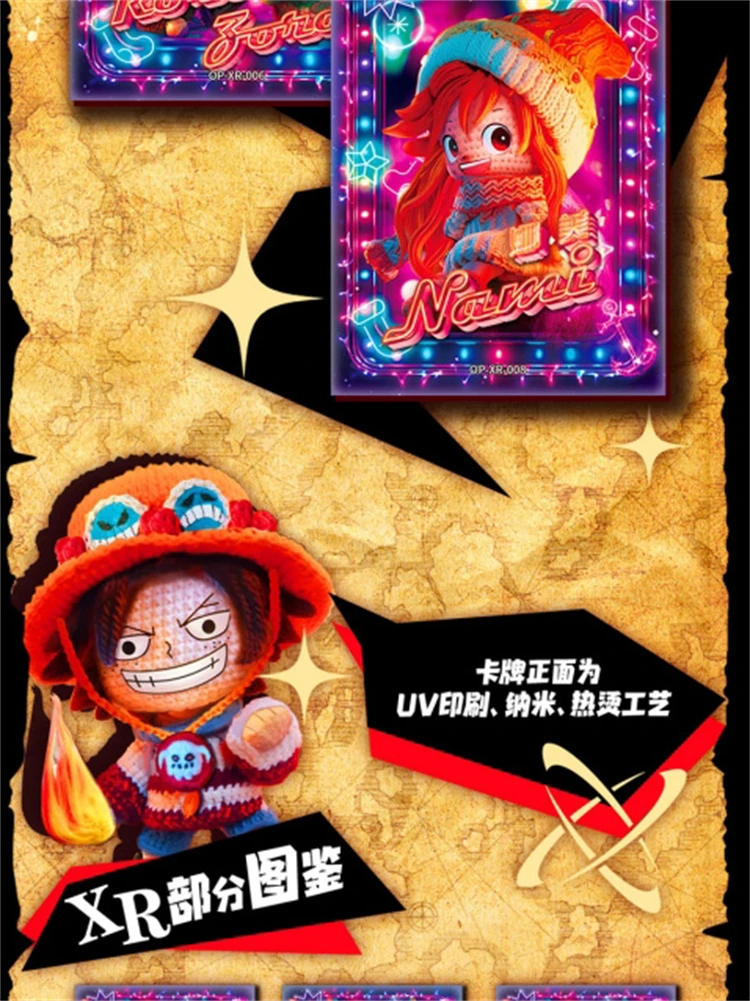 One Piece Anime Sammelkarten Booster Box Kollektion Mehrere Serien Luffy Zoro Seltene Folien-Hologramm-Karten, TCG CCG Sammlerstücke – Detail 16