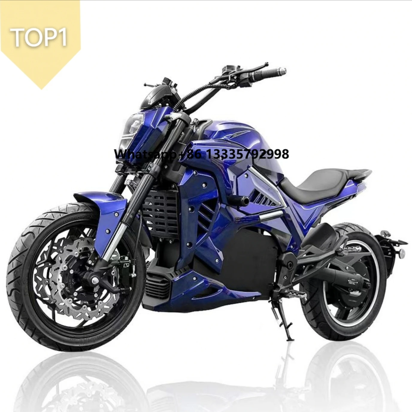 

High Quality Electric Motorcycle From China Factory Support Custom 2000W-10000W Motor Speed 80-180km/h