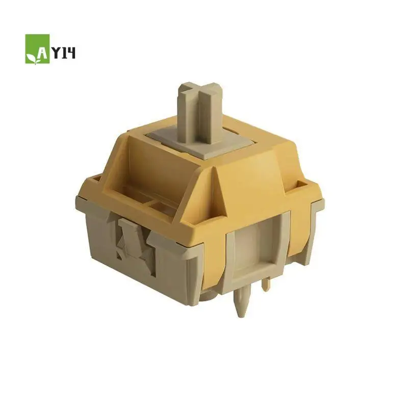 

AY14 -45Pcs Bittersweet Switch 5-Pin 48Gf Mute Thocky Tactile Switch For Cherry MX Mechanical Keyboard For DIY Keyboard