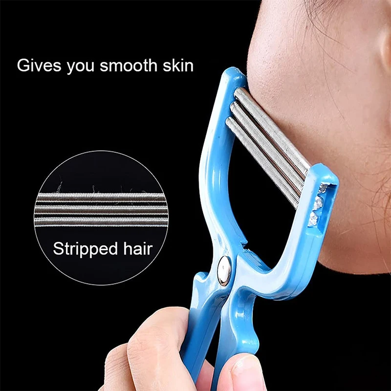 High-Quality Handheld Facial Hair Remover Manual Removal Epilator Beauty Shaving Threading Tool For Women Adults Beauty Epilator