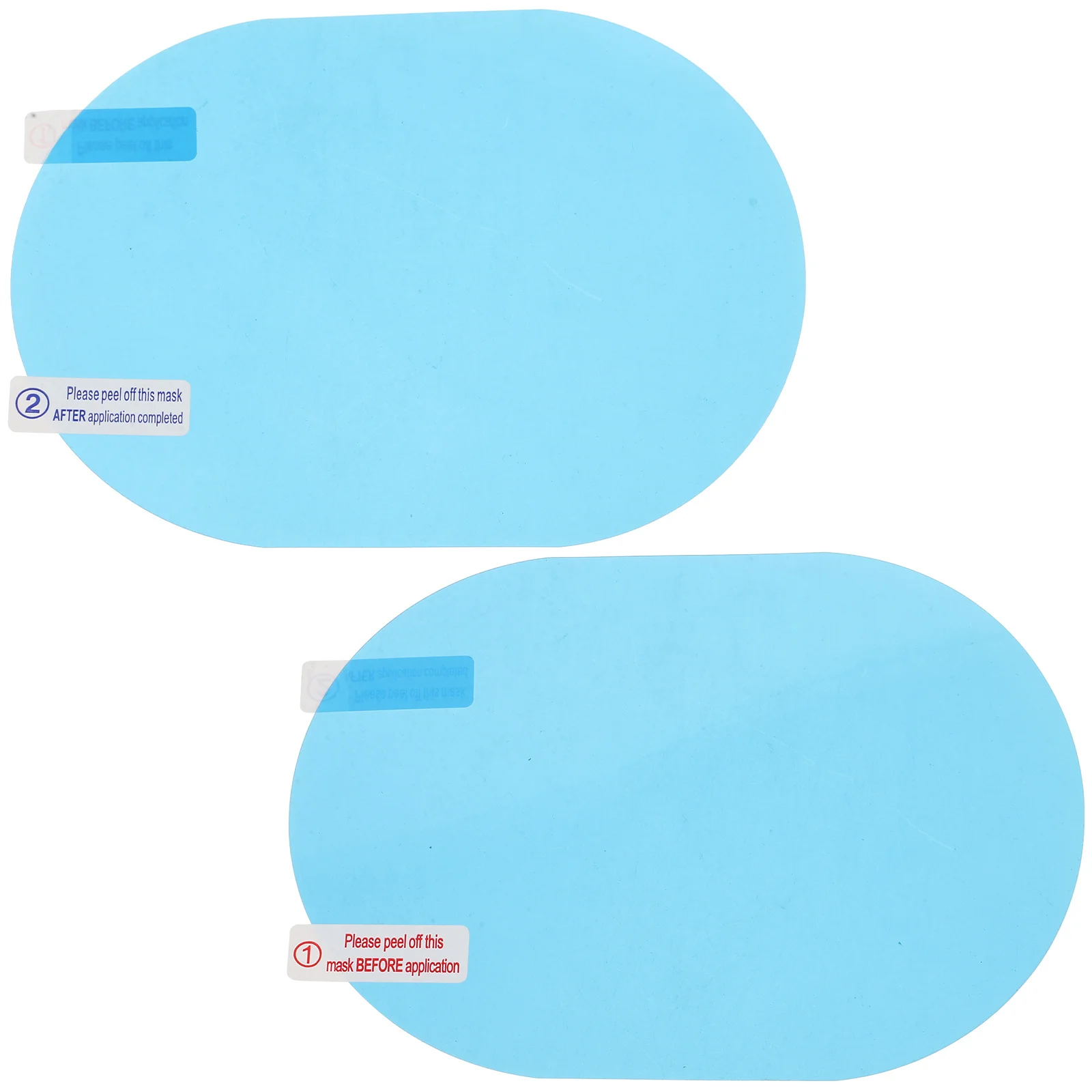 

2Pcs Car Rearview Mirror Films Anti Fog Protective Film Clear Rainproof Auto Rearview Side Mirror Film Safe Driving