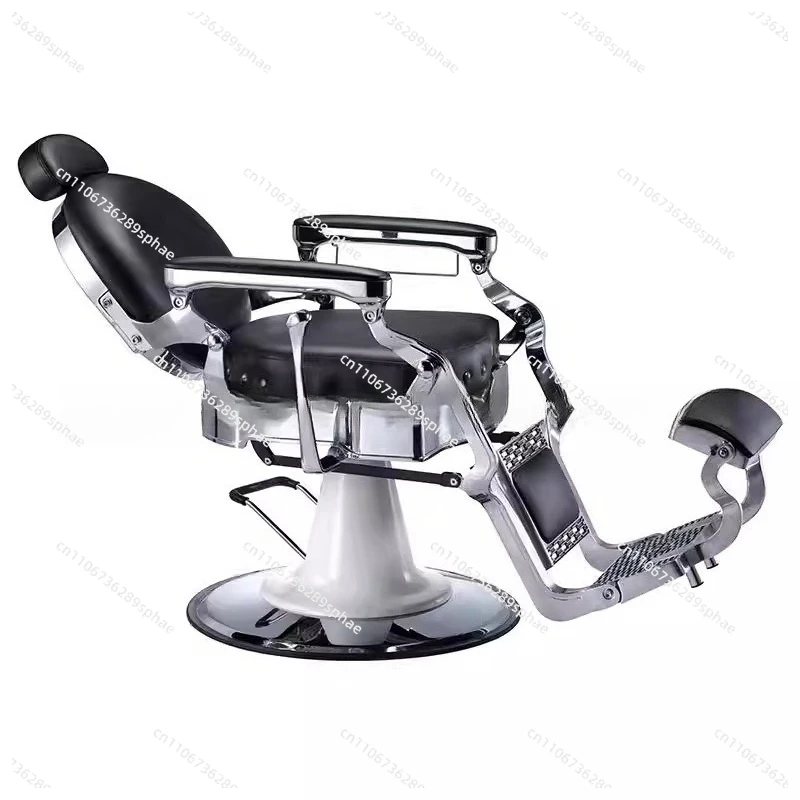 Vintage oil-headed chair barbershop with invertable perming, dyeing, cutting and shaving