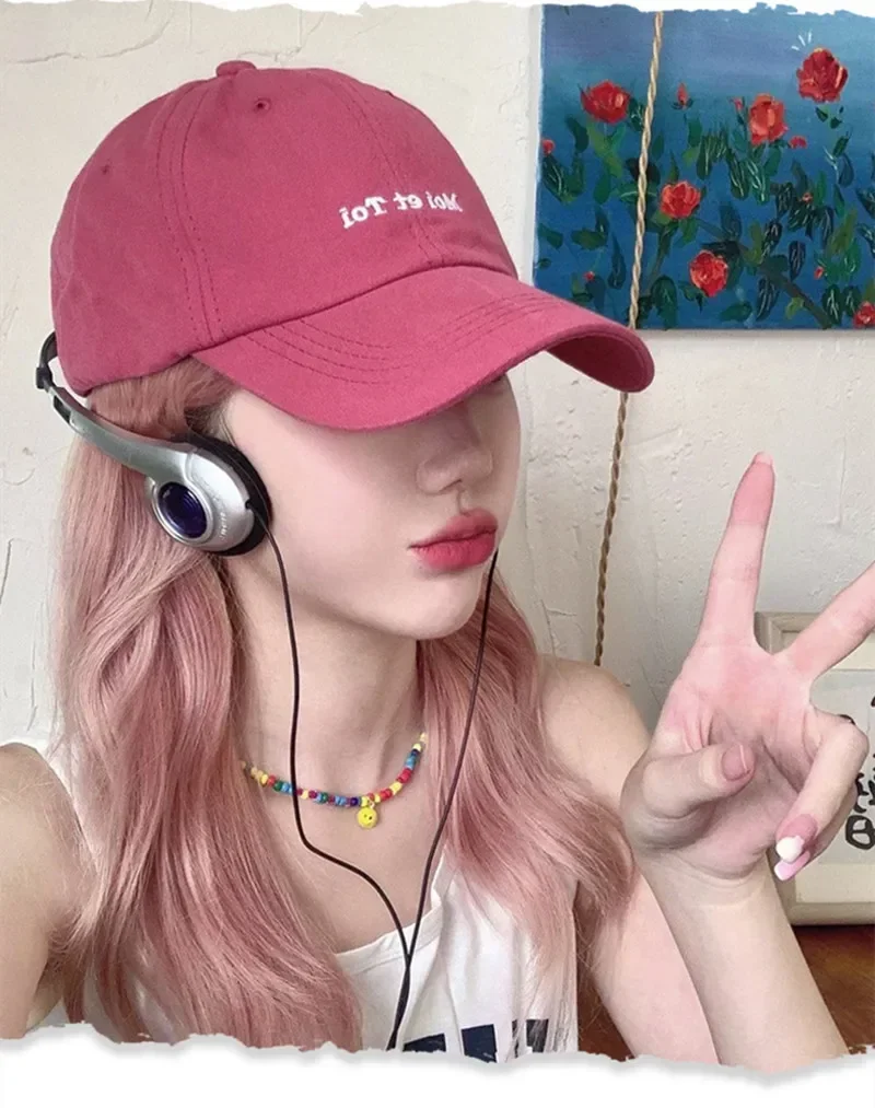 Breathable hair extensions long big wavy ladies pink wigs hat connected head cover synthetic baseball peaked cap wig for women  Factory Direct Wholesale, Affordable Bulk Price Cost-effective Bulk Price
