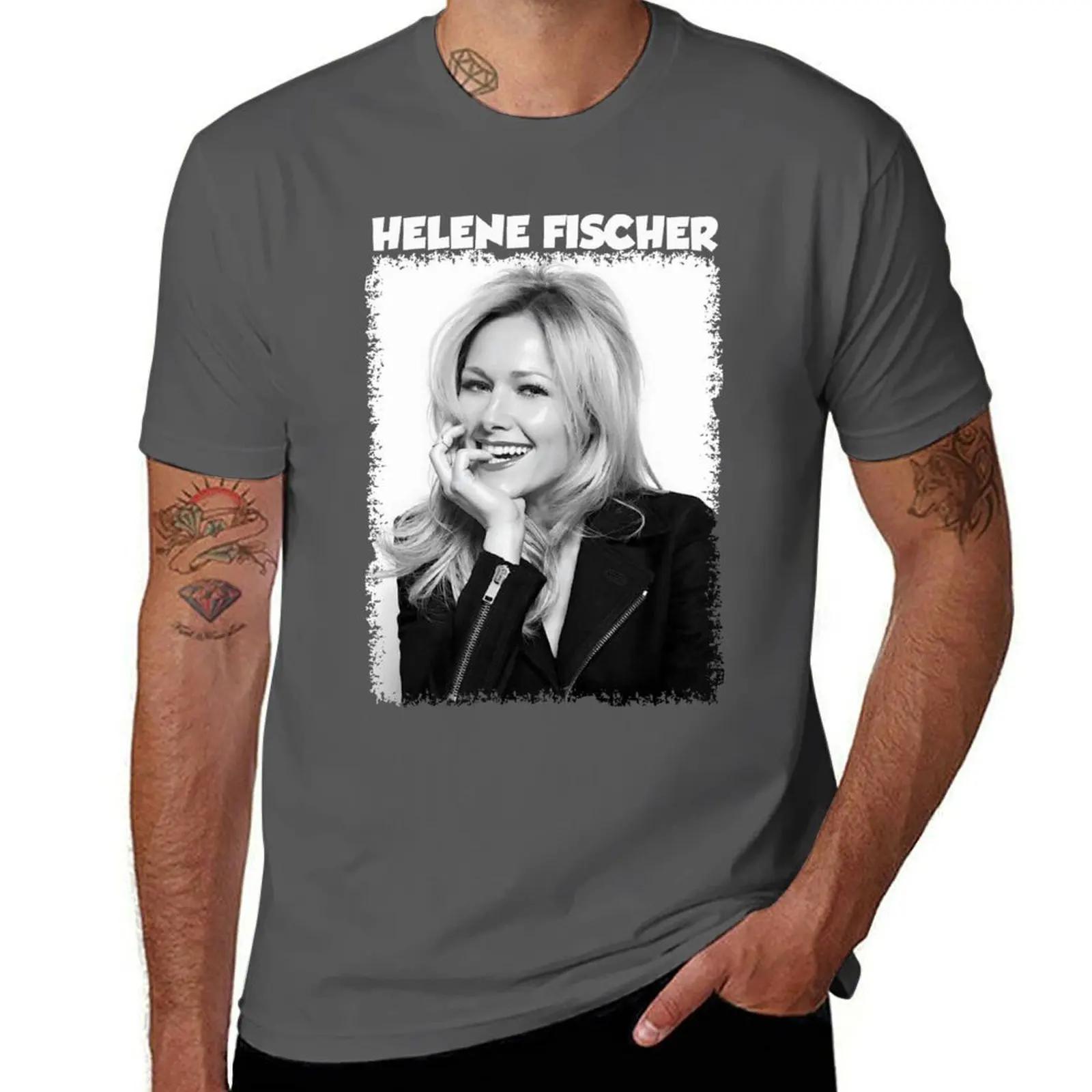 

Helene Fischer T-Shirt Anti-Pilling Casual T-Shirt