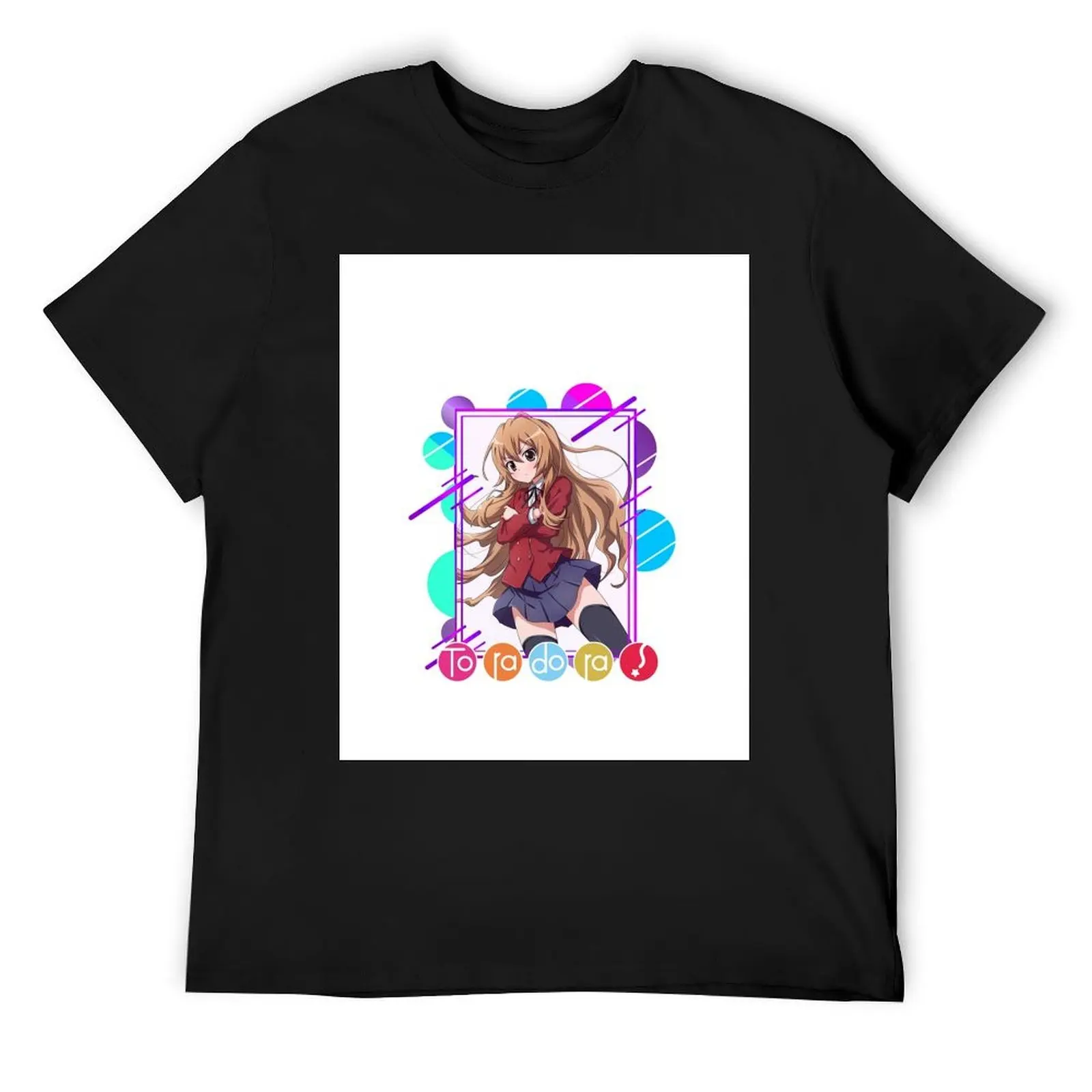 Toradora T-Shirt baggy shirts aesthetic clothes summer tops men clothing