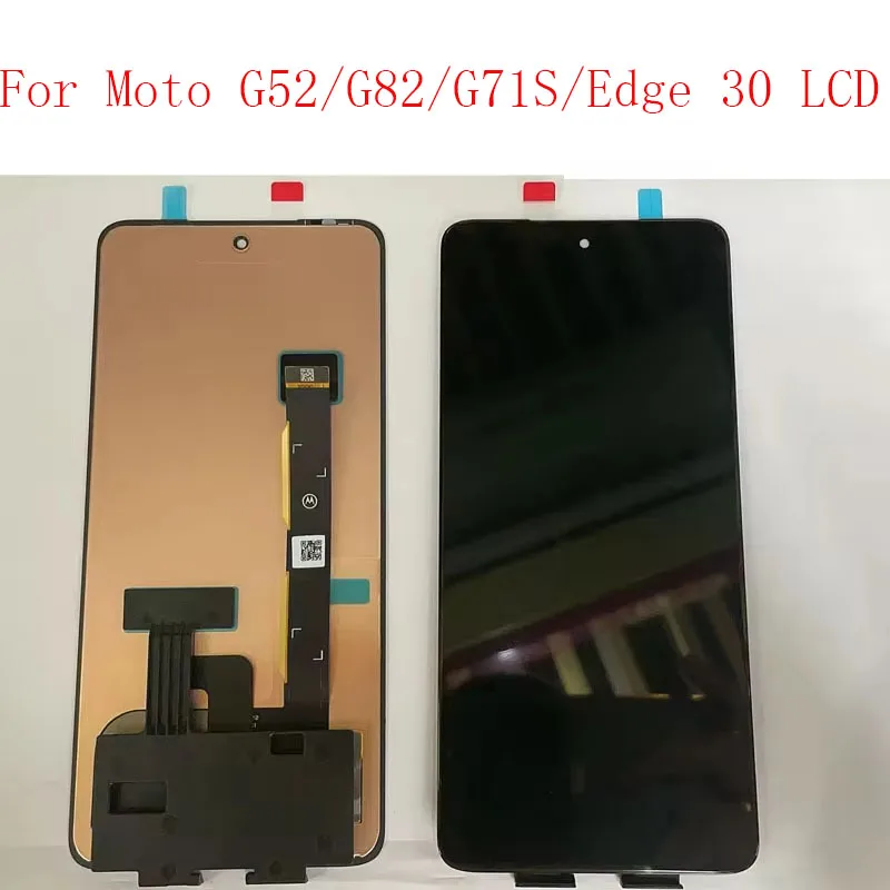 

Оригинальный AMOLED 6,6 "для Motorola Moto G82 G71S ЖК-экран, датчик Digiziter в сборе, ремонт для Motorola Moto G52 LCD