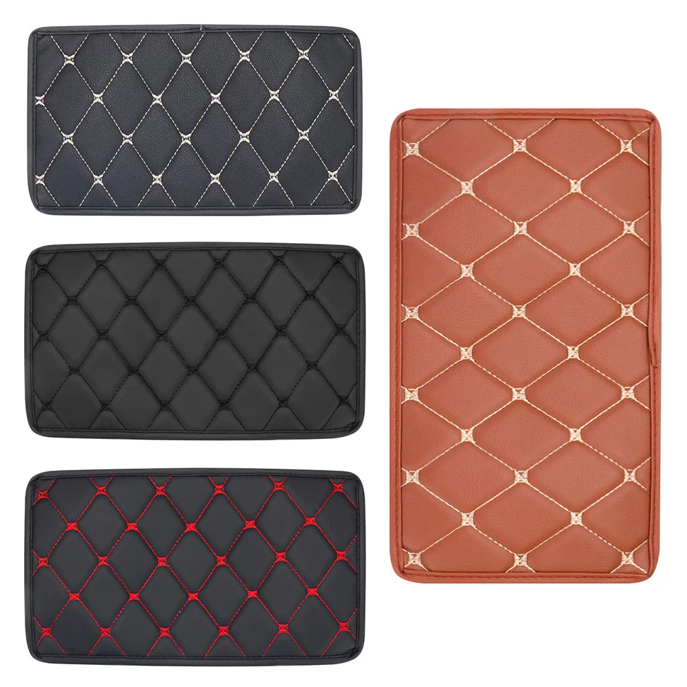 New Car Armrests Storage Box Mats Armrest Cushion Cover Pad Automobiles Protector Waterproof Pad Auto Interior Accessories