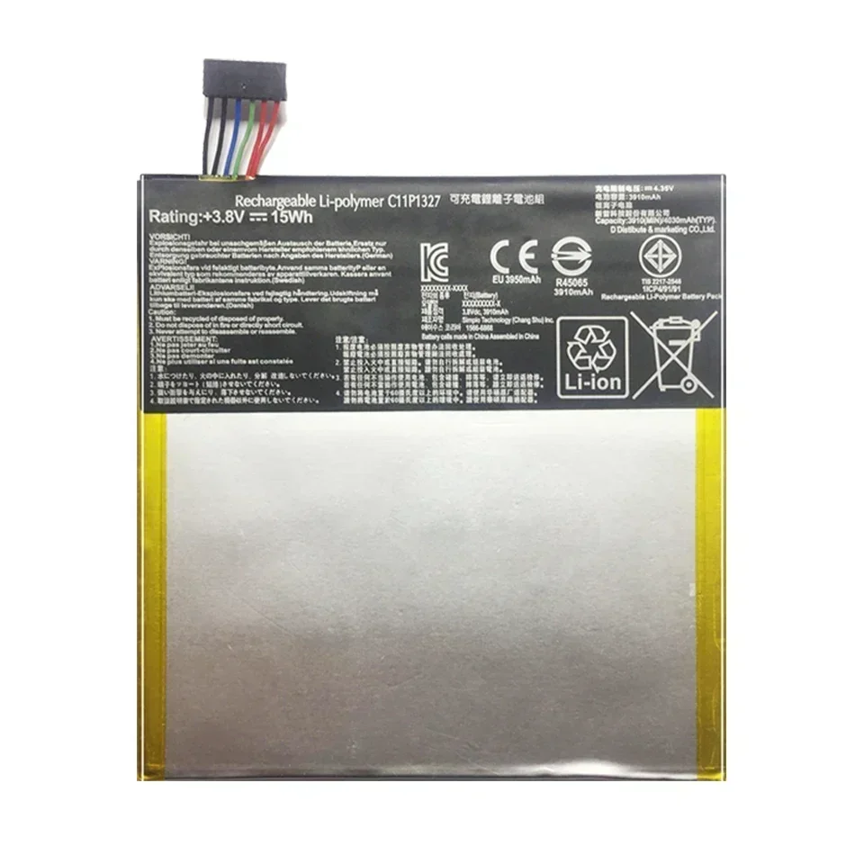 Bateria Rechargeable Tablet Battery For Asus Fonepad 7 FE170CG ME170C FE170 Fonepad7 K017 K012 3910mAh Portable Battery