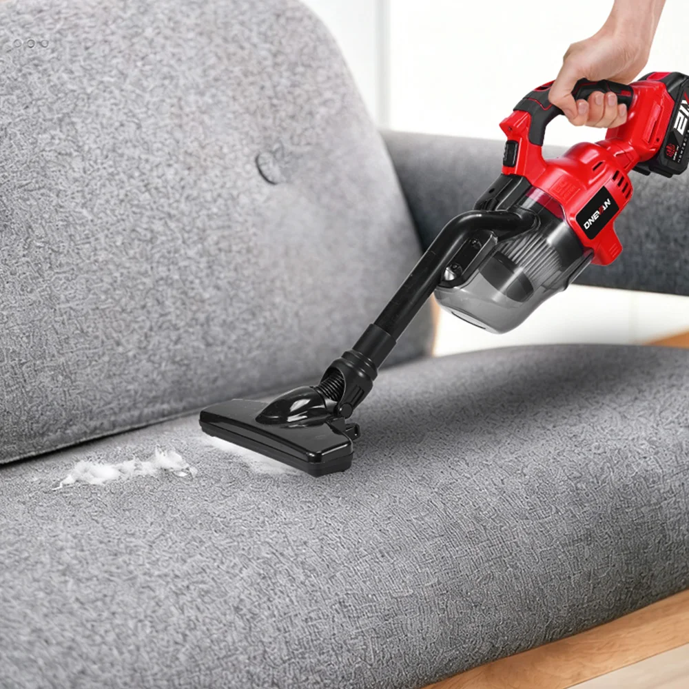 ONEVAN 16KPA Elektrischer Staubsauger 6-in-1 Kabelloser Handstaubsauger für Zuhause Boden Tierhaar Reinigungsgerät für Makita 18V Akku – Detail 17