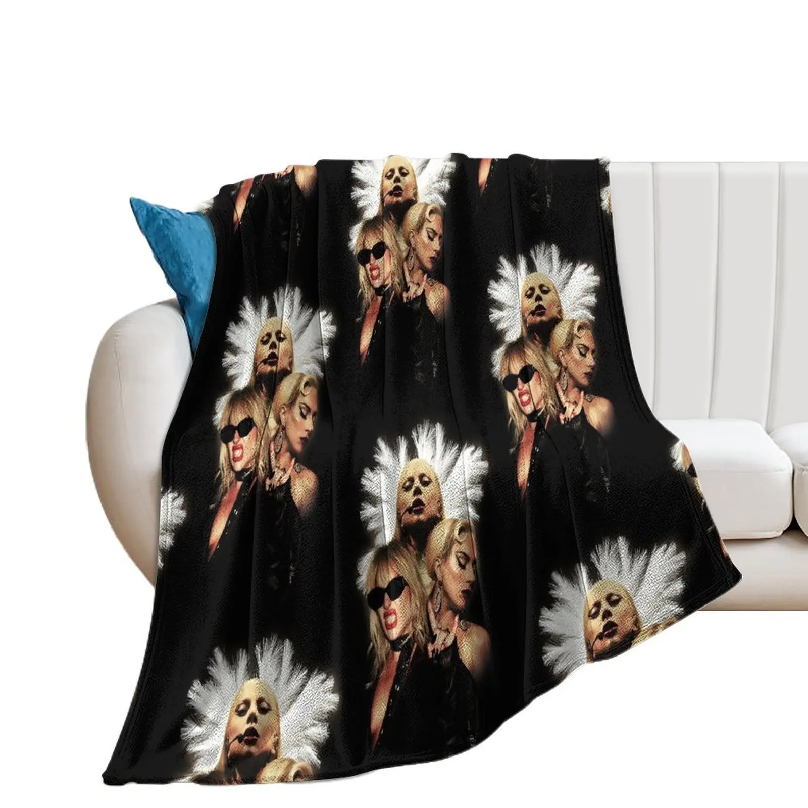 pop · jazz · rock Throw Blanket anime For Decorative Sofa Decorative Throw Sofas Blankets