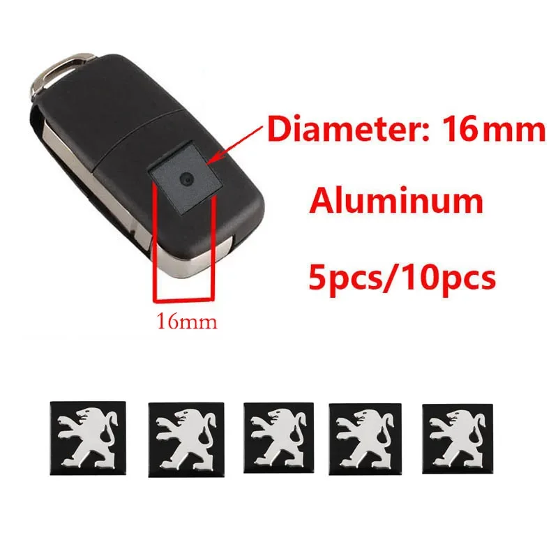 ملصقات السيارات بيجو مخصص مفتاح قذيفة شعار المقرب صالح لبيجو 206 208 301 308 406 508 2008 3008 الملاكم المسافر e-208