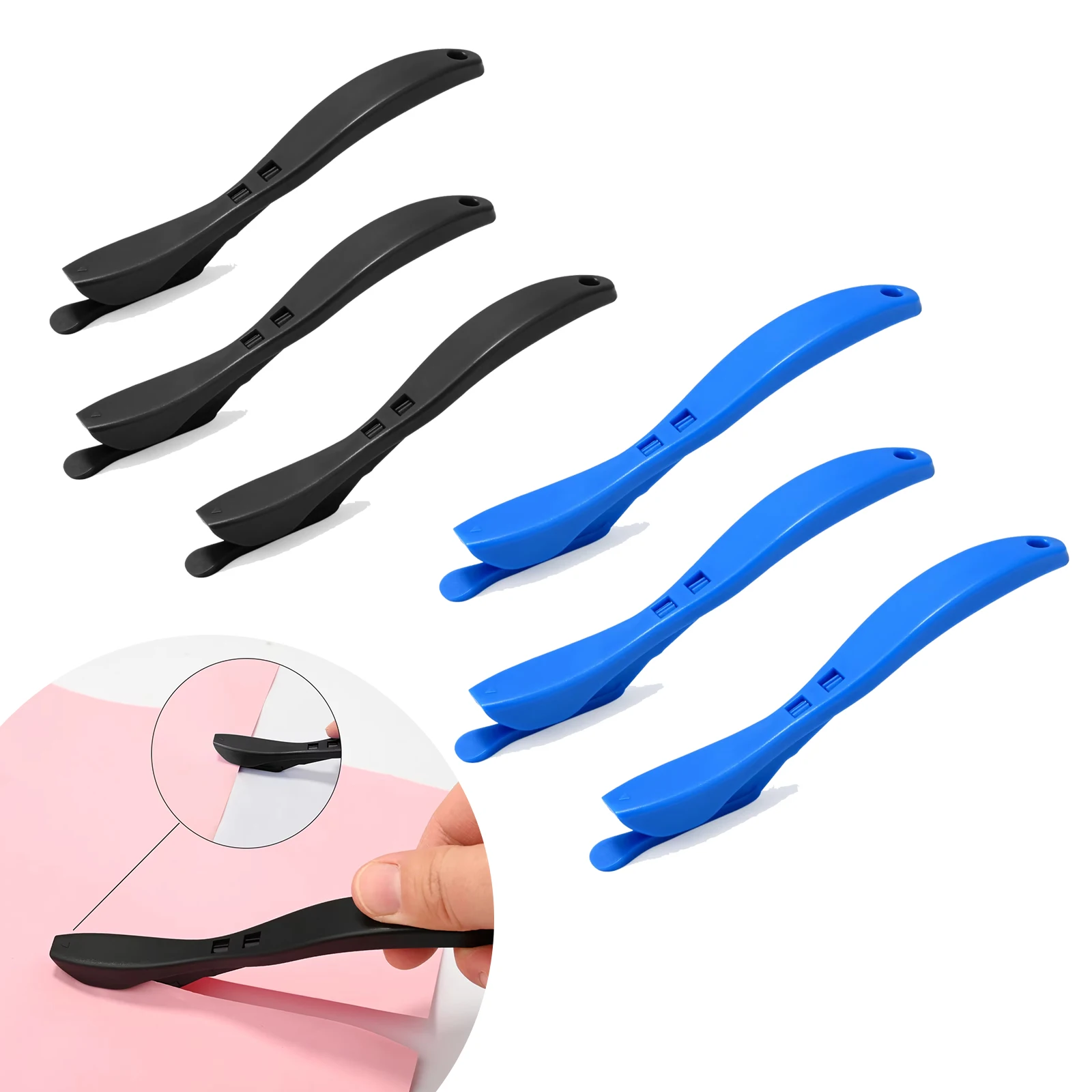 EHDIS Vinyl Wrap Film Cutter Knife Wrapping Paper Backing Slitter Carbon Fiber Cutting Tool Car Sticker Vinyl Safety Cutter