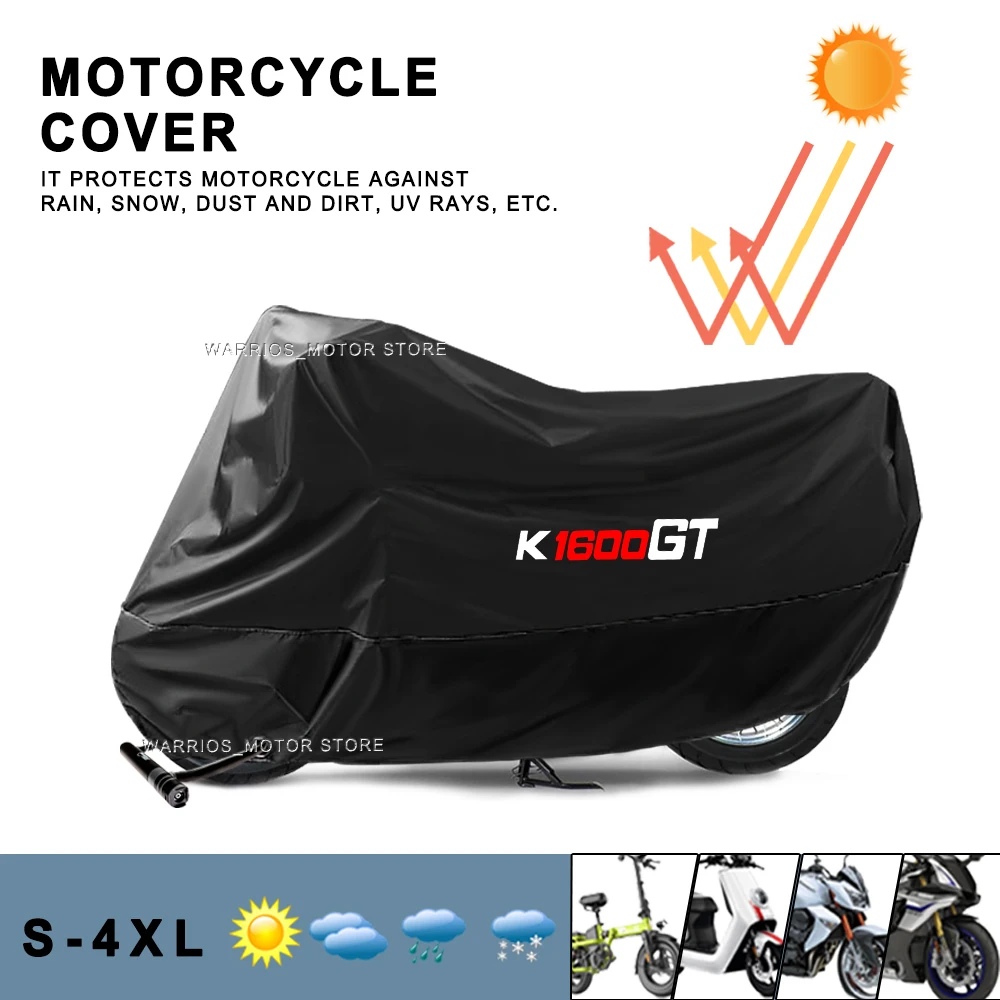 

Для BMW K1600 K1600 GT 1600GT 2011-2019 чехол для мотоцикла водонепроницаемый уличный мотоцикл дождь пылезащитный снег солнце УФ-защита