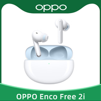 Global Version OPPO ENCO Free 2i TWS Earphone Bluetooth 5.2 3 Mic Noise Cancalling ANC True Wireless Heaphones 30H Battery Life