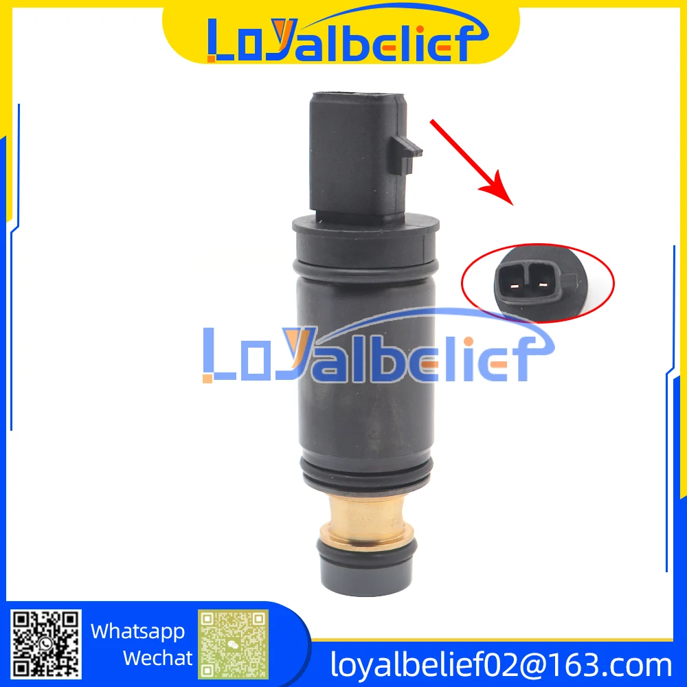 LY-04 Car Air Conditioning Compressor Electric Control Solenoid Valve For 5SL12C Fiat Vauxhall Opel Corsa D AC Control Valve