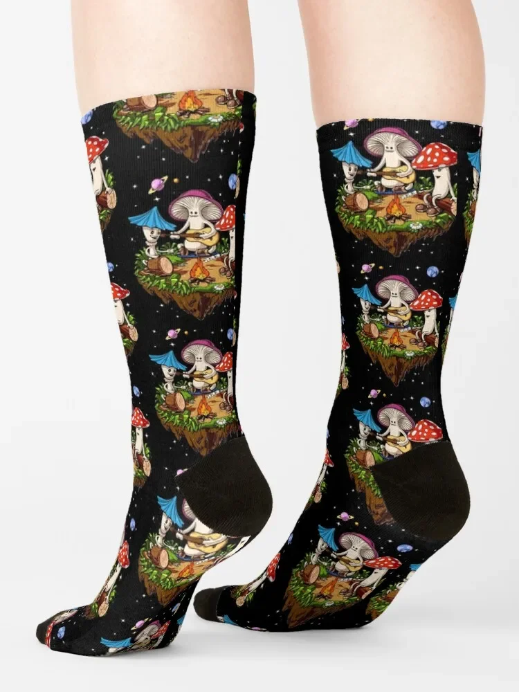 Hippie Magic Mushroom Socks set regali calzini donna uomo