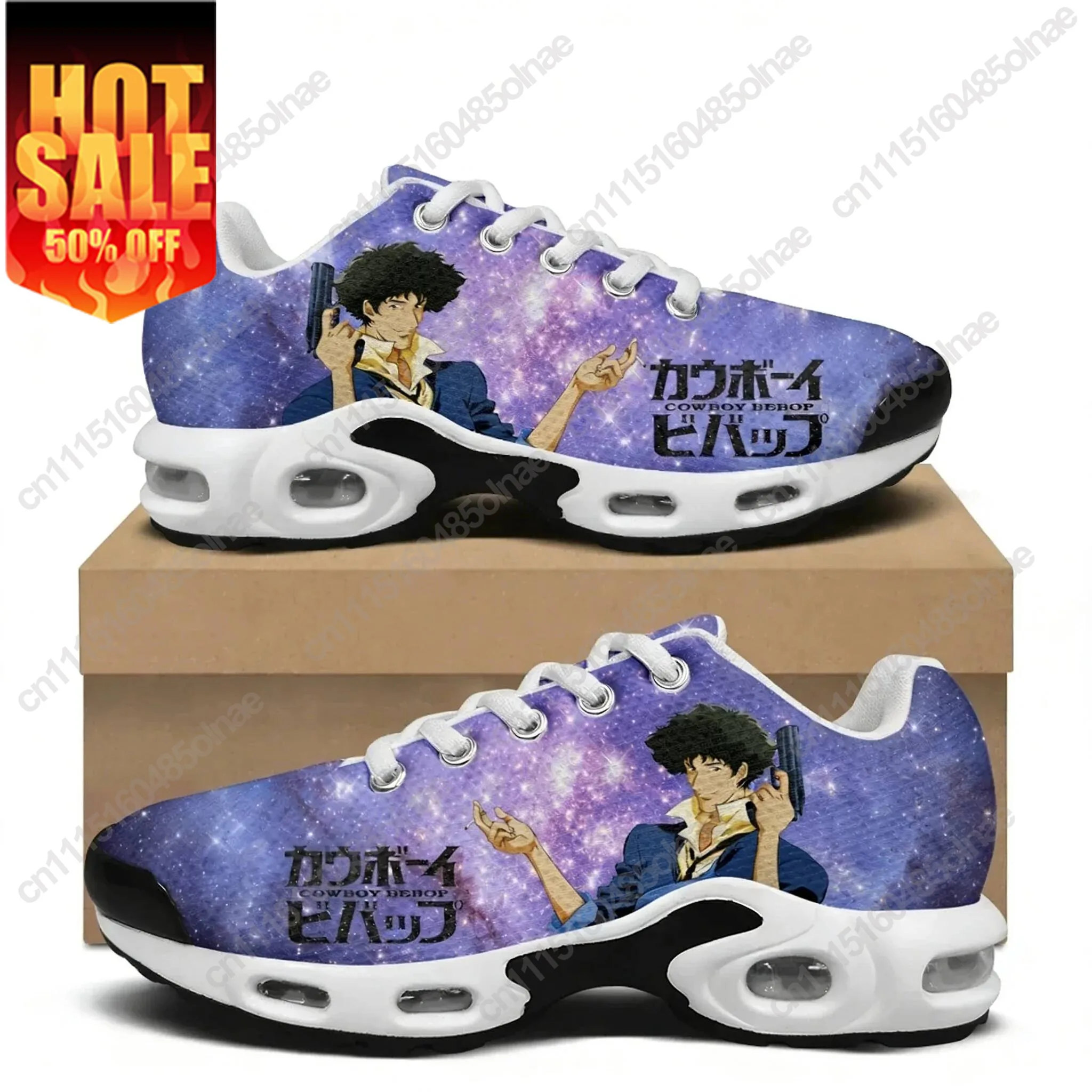 C-Cowboy Bebop Air Cushion Sneakers Mens Womens Teenager Lightweight Sports Shoes High Quality Custom Leisure Mesh Sneaker
