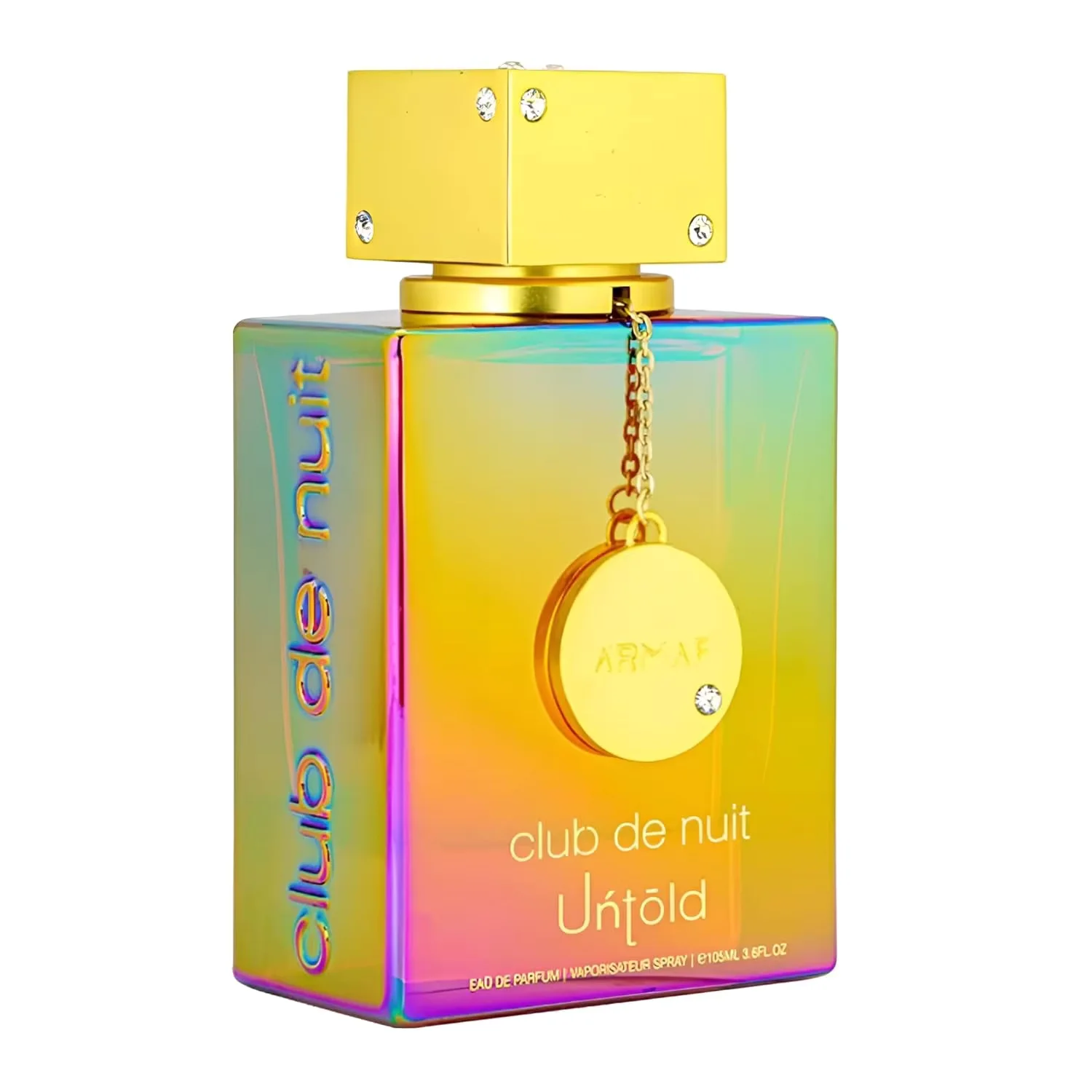 

Perfume for Men Armaf Club de Nuit Untold Eau de Parfum, Baccarat Rouge 540 Type, Amber Saffron Scent, 3.6 oz / 105 ml