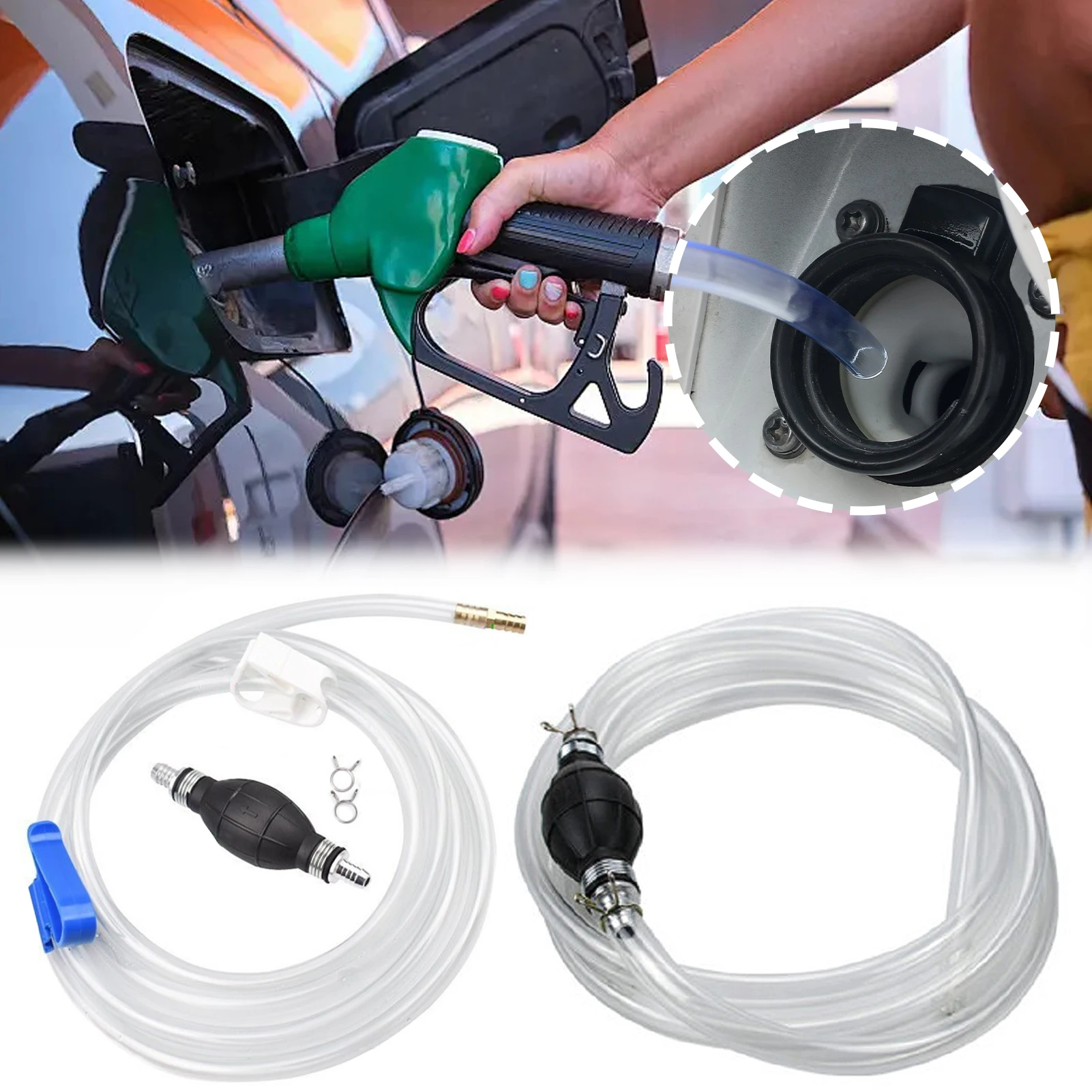 

Portable Liquid Suction Pump For Boats Advanced Two-Way Valves Design For Faster-Flows Garage Oil Change Maintenance